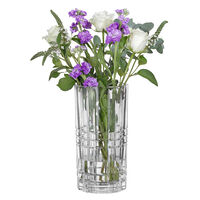 Square vase 28 cm, klar
