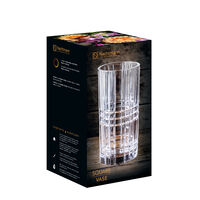Square vase 28 cm, klar