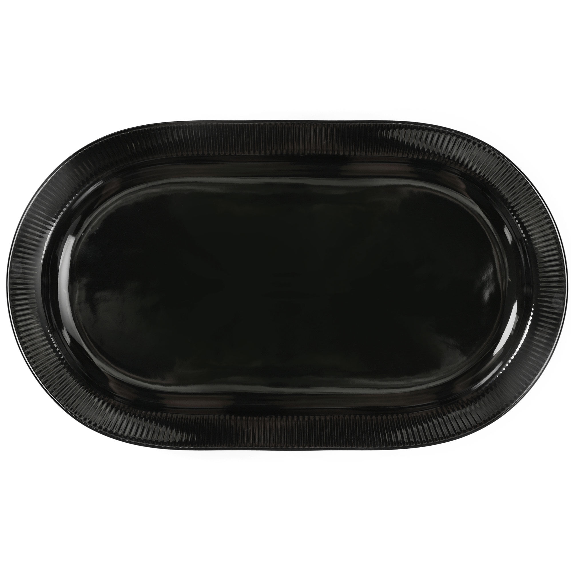 Sagaform Inka serveringsfad, sort