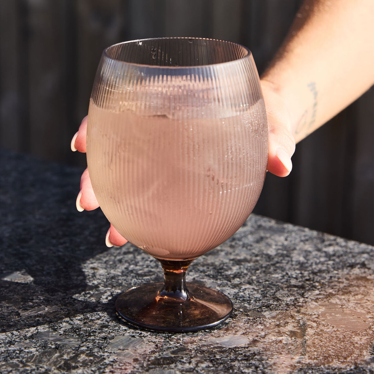 Billi ølglass 50 cl 4-pakning, brun