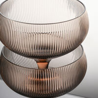 Billi champagneglas, brun, 4 stk.