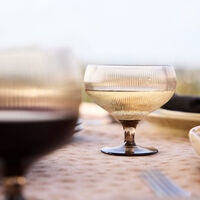 Billi champagneglas, brun, 4 stk.