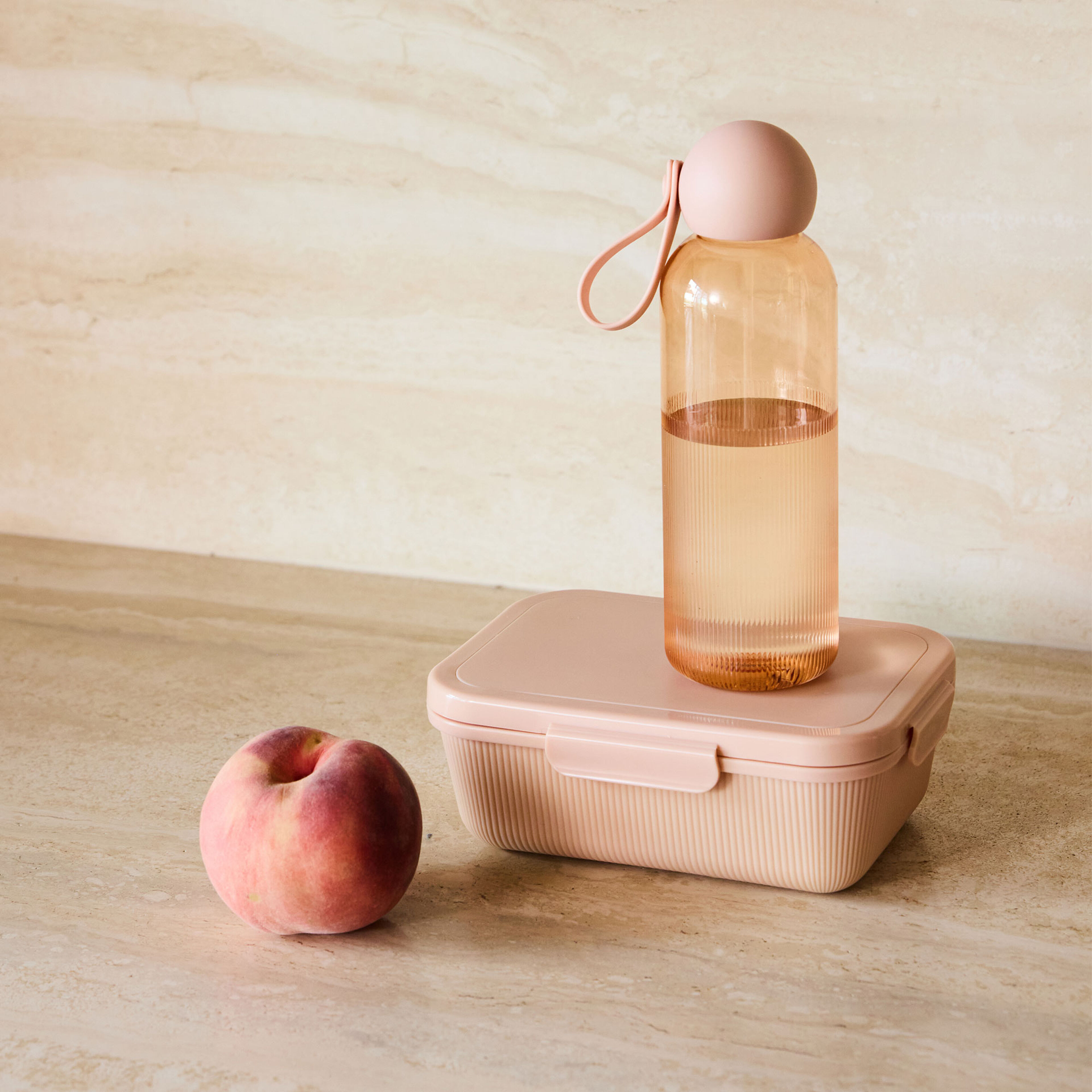 Tina matlåda, ljusrosa