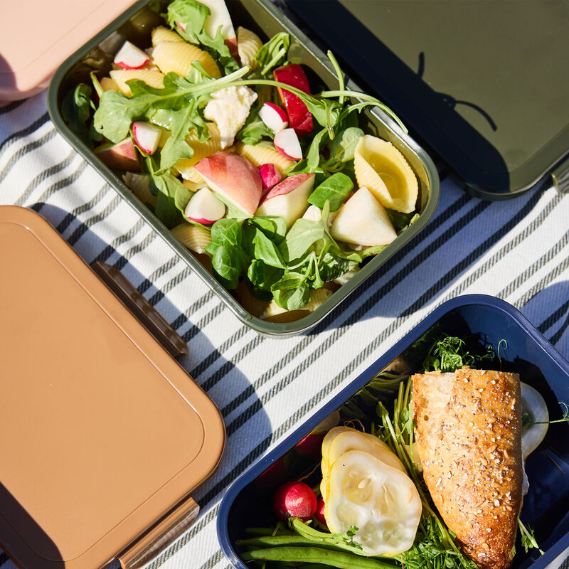 Tina matlåda, grön