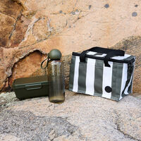 Tina matlåda, grön