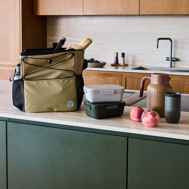 Tina matlåda, beige