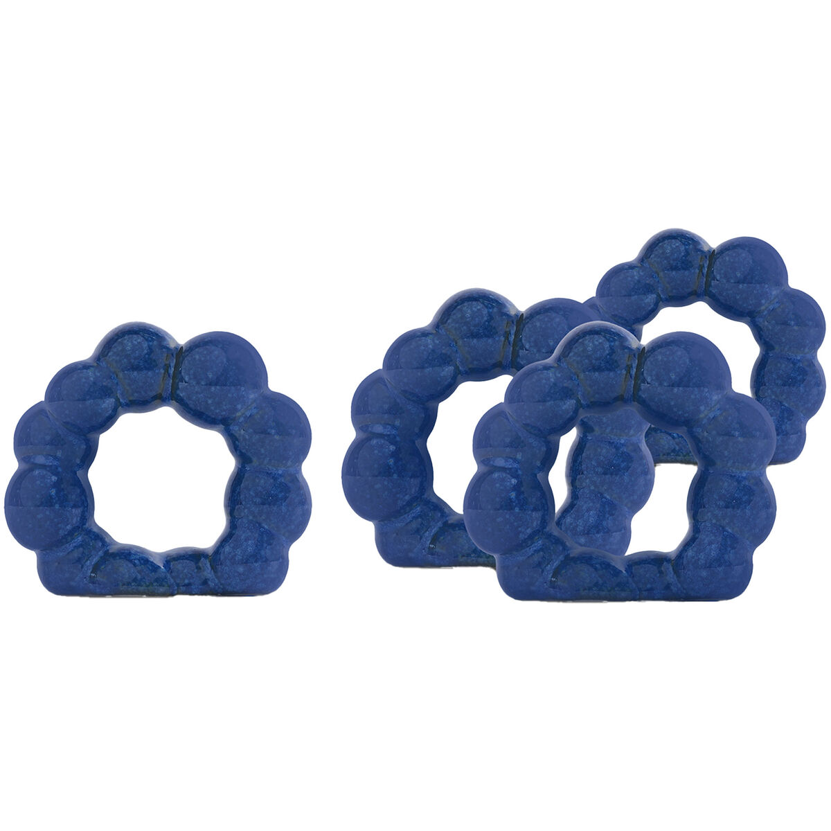 Byon Porto servettring 4-pack, blå