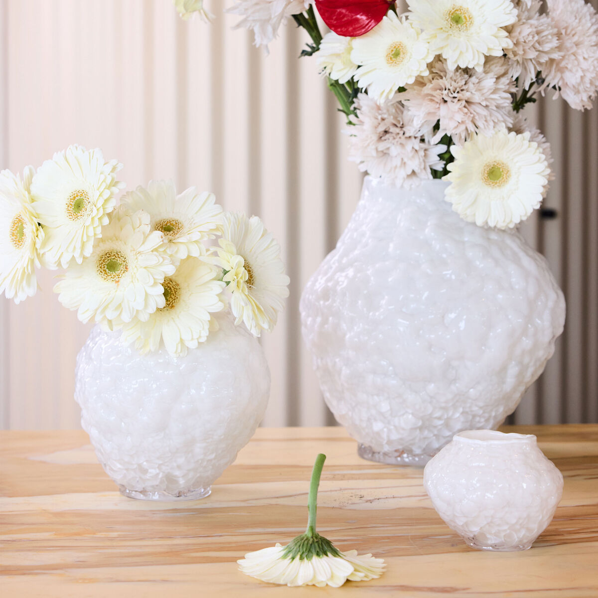 Byon Corallo vas x-small, off white