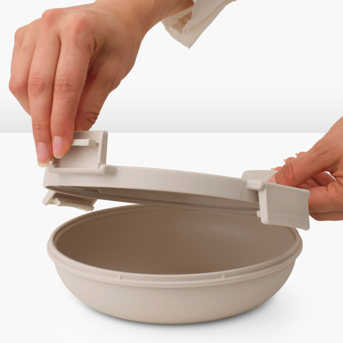 Make & Take madskål 1 liter, soft beige