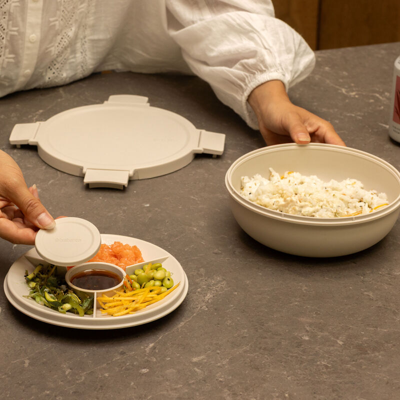 Make & Take salladsskål 1,3 liter, soft beige