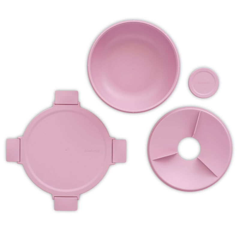 Make & Take salladsskål 1,3 liter, lilac pink