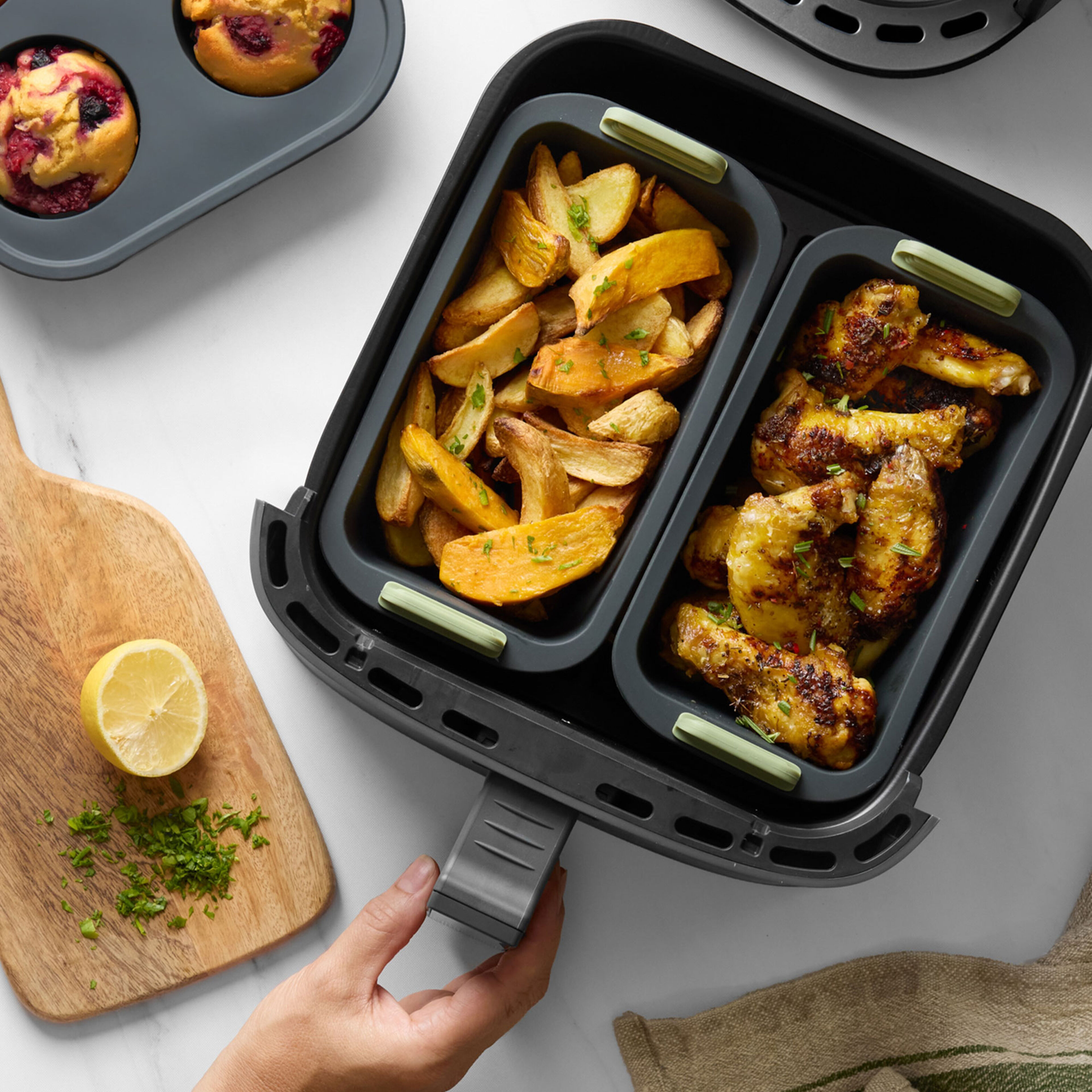 Airfryerform rektangulär