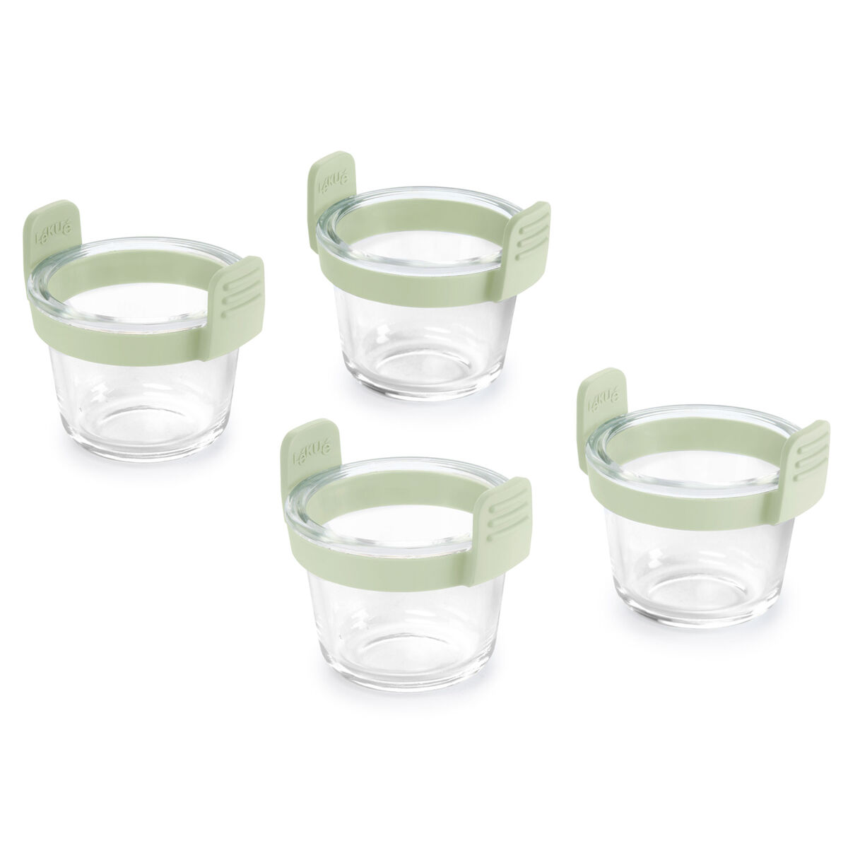 Airfryerform glas mini 4-pak