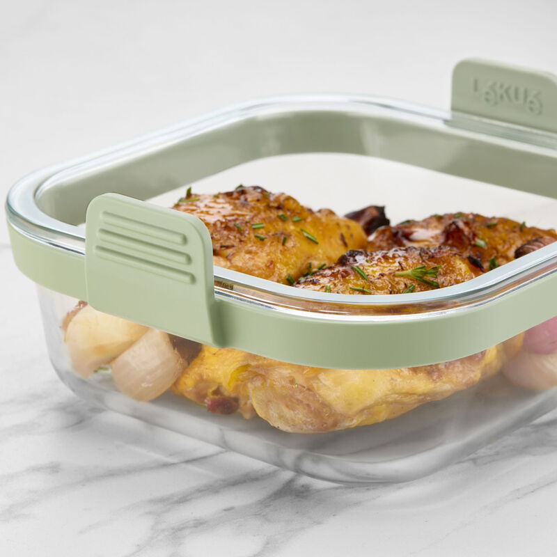 Airfryerform glas rektangulär