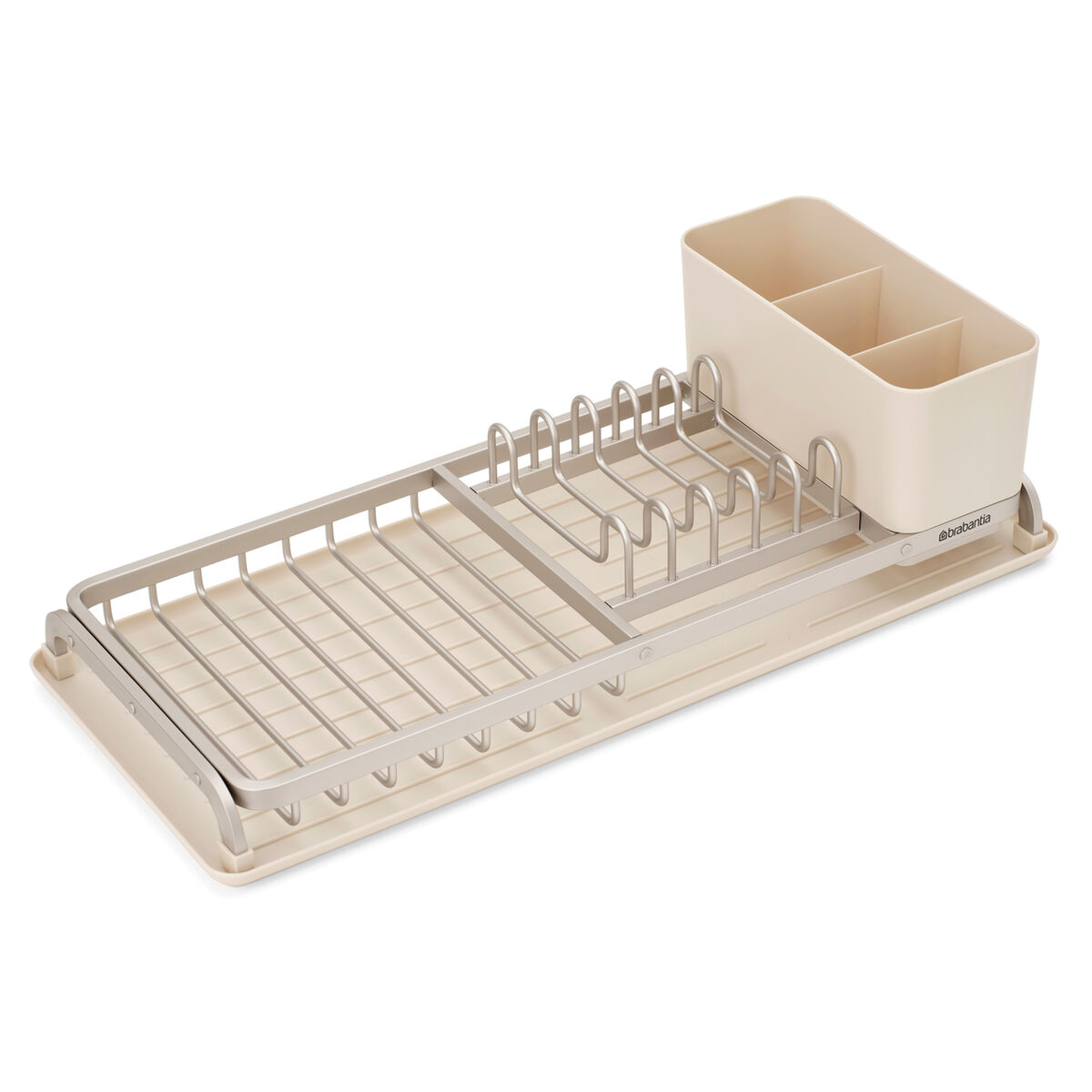 Sinkside kompakt opvaskestativ, soft beige