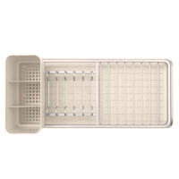 Sinkside kompakt diskställ, soft beige