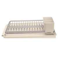 Sinkside diskställ, soft beige