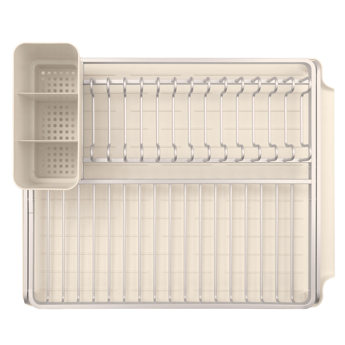 Sinkside oppvaskstativ, soft beige