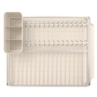 Sinkside diskställ, soft beige