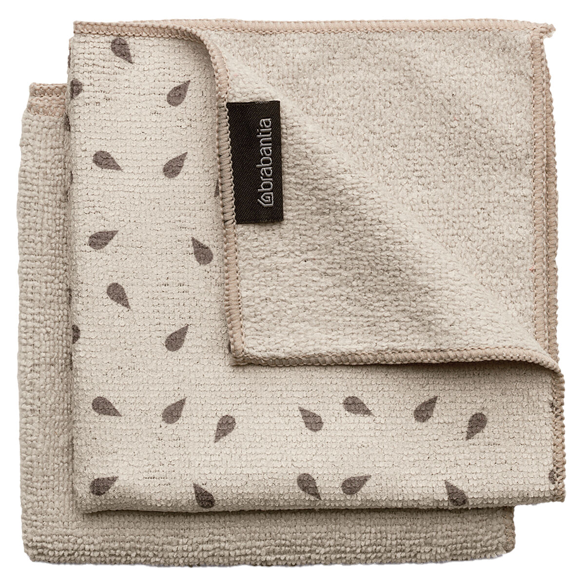 Sinkside mikrofiberklude, 2-pak, soft beige