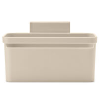 Sinkside integrerad diskbänksorganiserare, soft beige