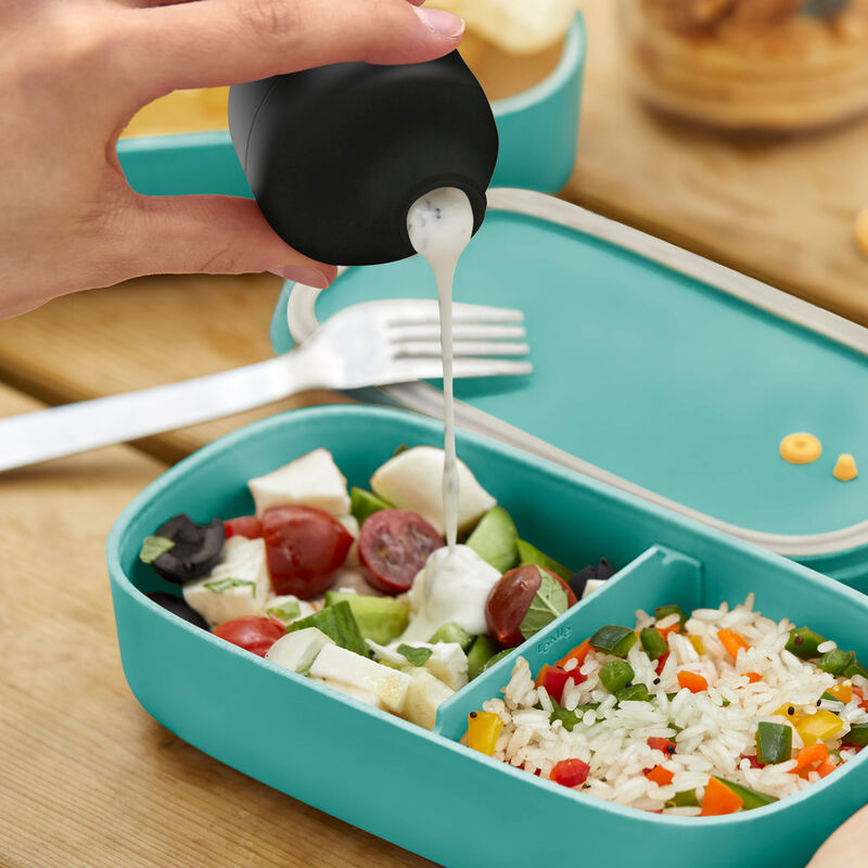 Lékué To Go såsbehållare, svart