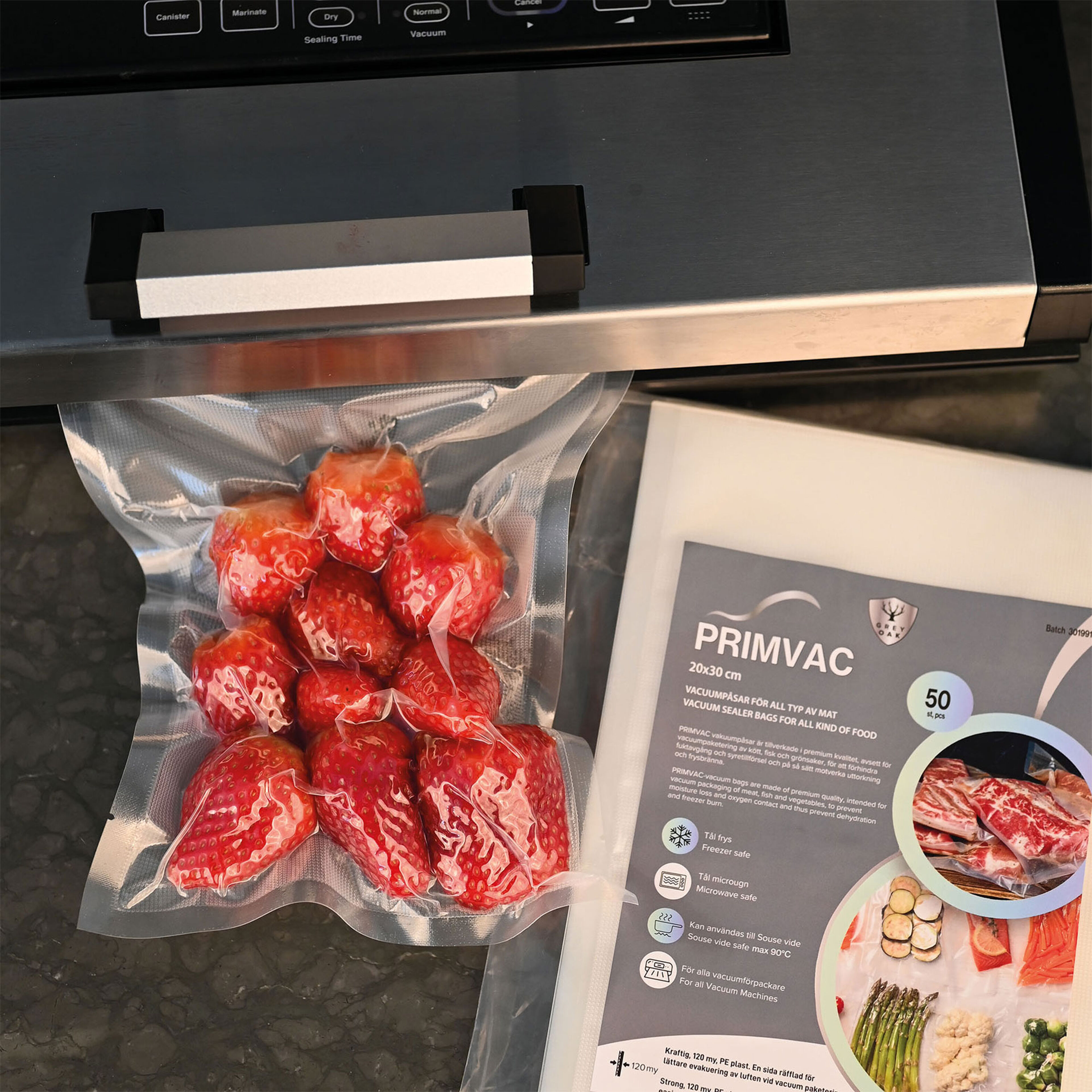 Primvac vakuumposer 20 x 30 cm, 50 stk.
