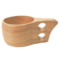 Drikkekop 2 fingre 1,96 dl, træ