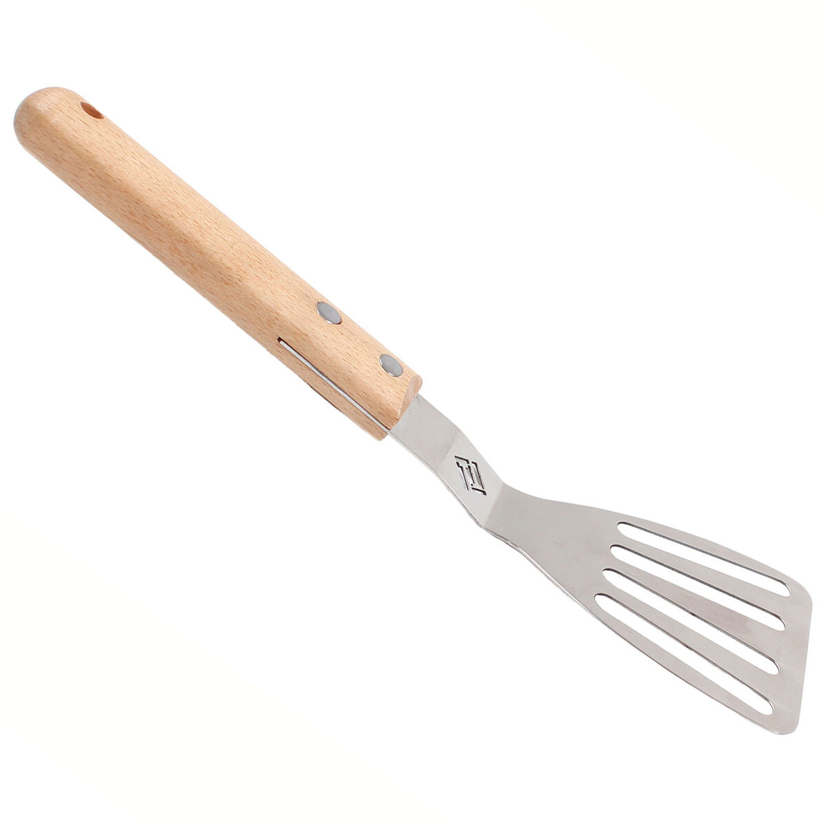 Grillspade 24 cm, rustfrit stål/bøg