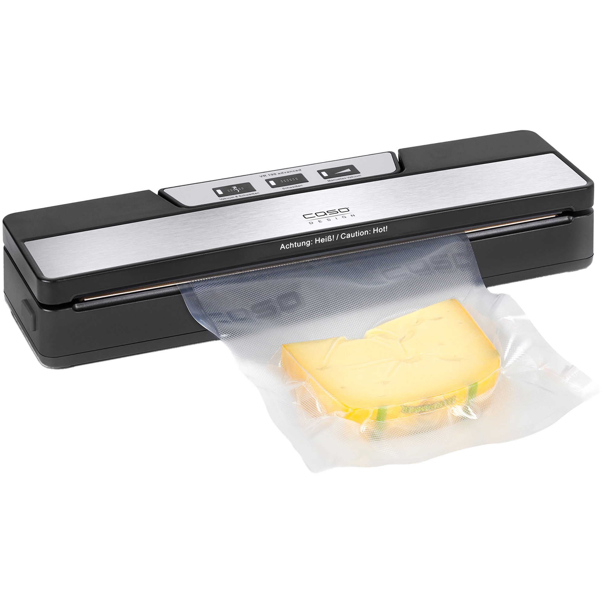 Caso VR190 vakuummaskine, sort