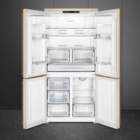 FQ60CPO6 Colonial French Door -jääkaappipakastin, creme