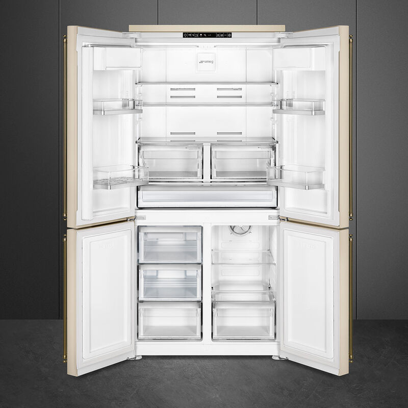 FQ60CPO6 Colonial French Door -jääkaappipakastin, creme