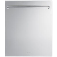 KIT82CX frontpanel til opvaskemaskine 60 cm, rustfrit stål