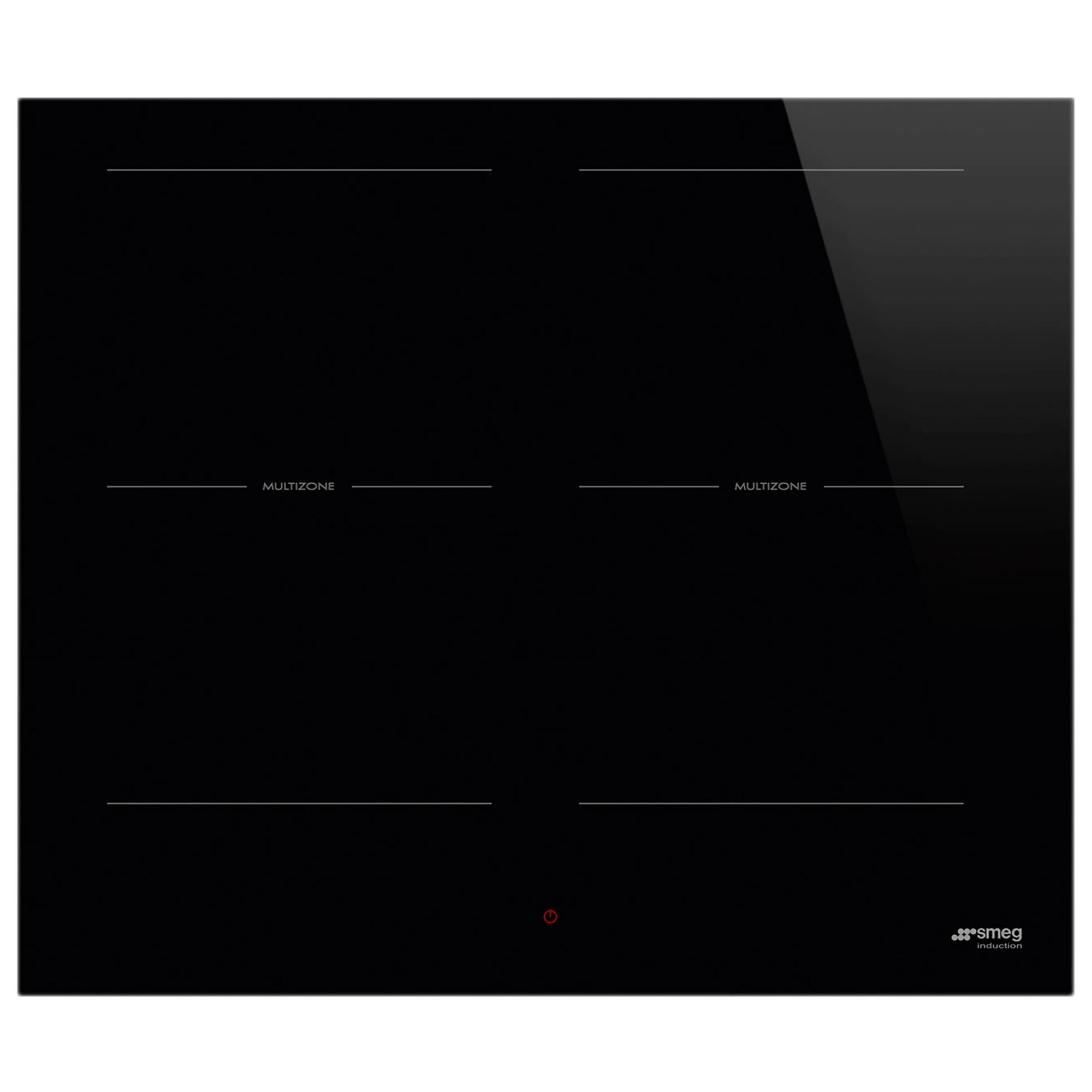 Smeg SI2M5643D1 induktionskogeplade 2 multizoner 60 cm, sort