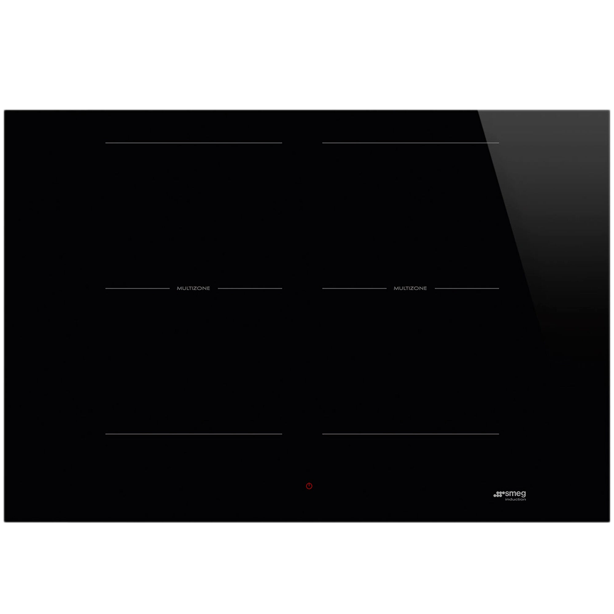 Smeg SI2M5743D1 induktionskogeplade med 2 multizoner, 70 cm, sort