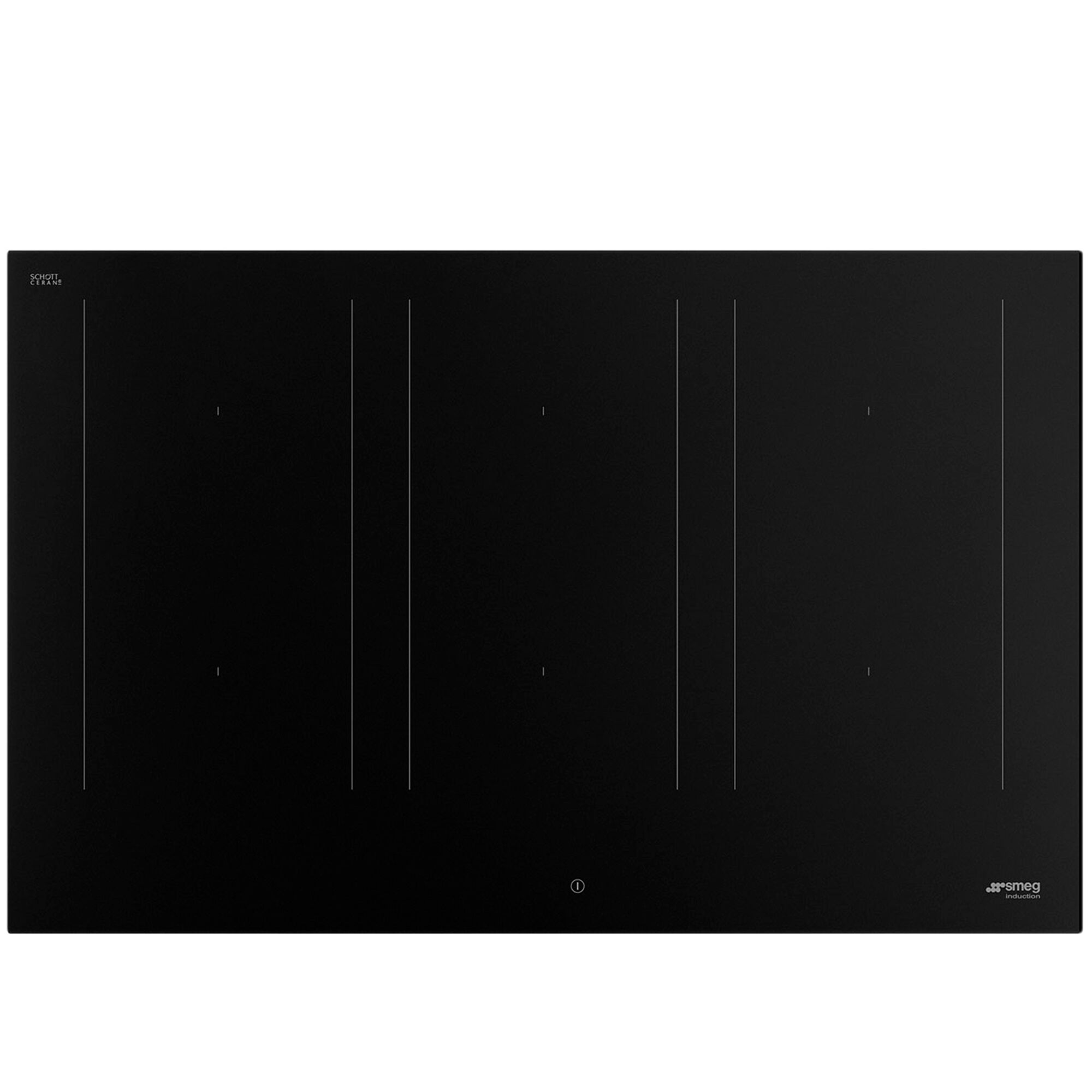 Smeg SIM3864N induktionskogeplade 80 cm, matsort