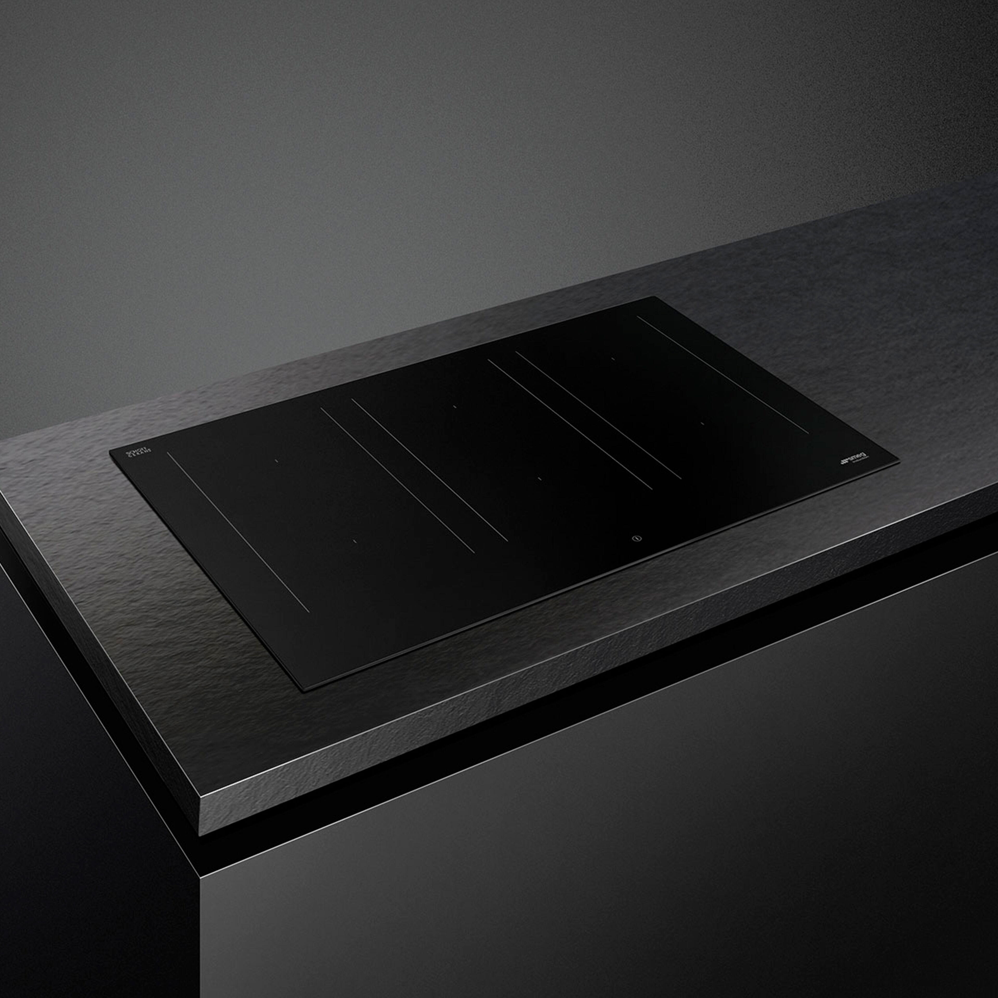Smeg SIM3864N induktionshäll 80 cm, mattsvart