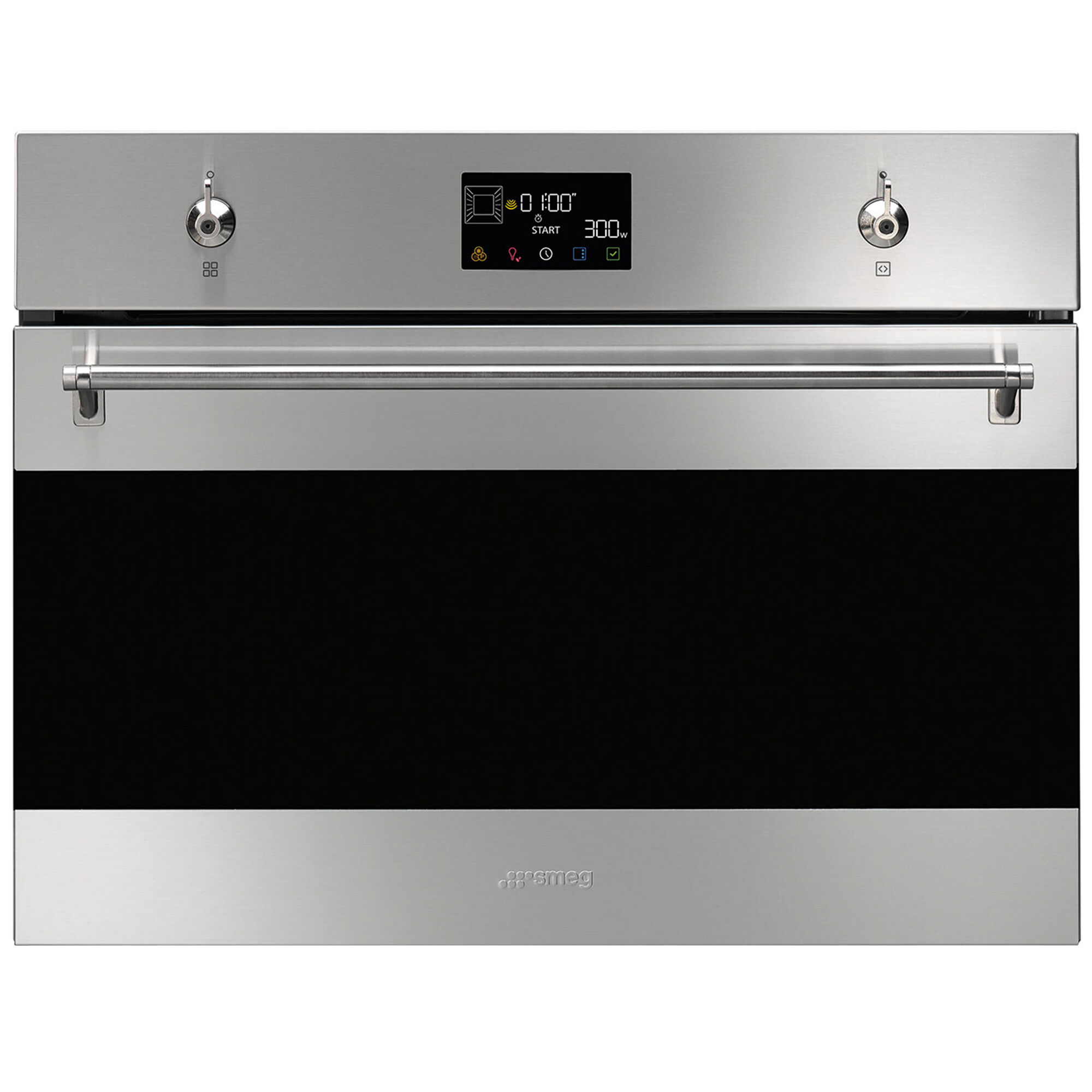 Smeg SO4302M1X Classic kombiovn 45 cm, rustfrit stål