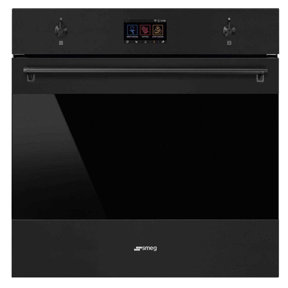 SO6303APN Classic inbyggnadsugn med mikro- och ångfunktion, mattsvart
