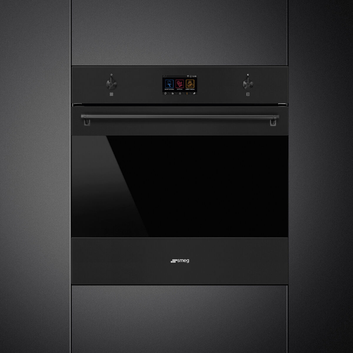 SO6303APN Classic inbyggnadsugn med mikro- och ångfunktion, mattsvart