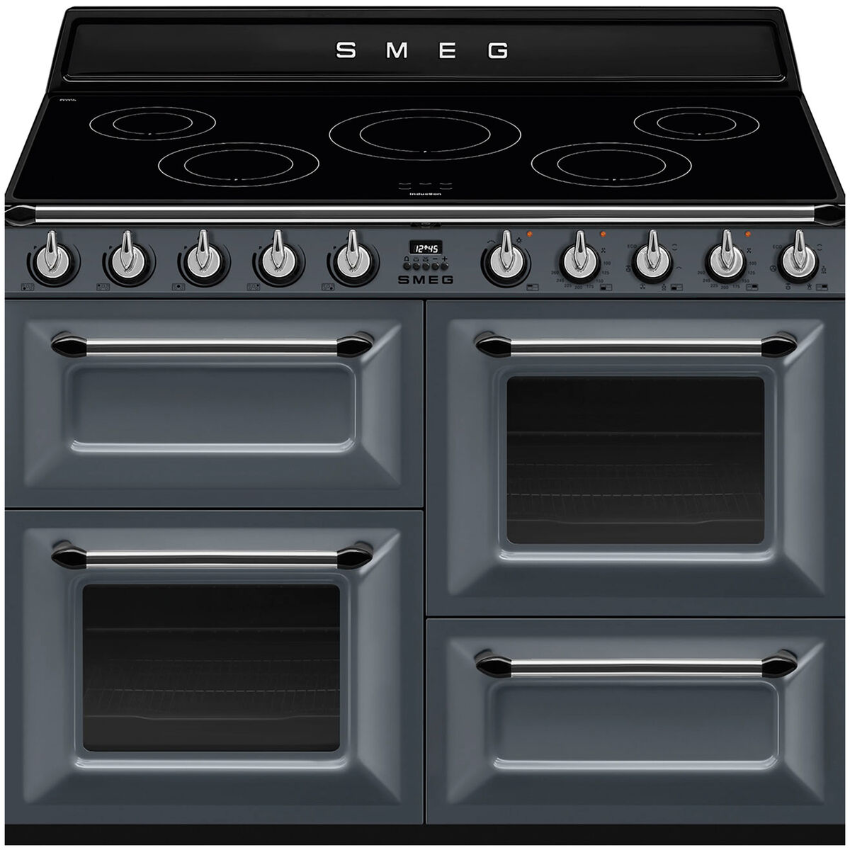 Victoria TR4110IGR2 induktionskomfur 110 cm, slate grey