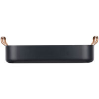 Black Copper ildfast form med rist