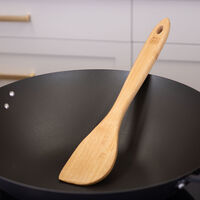 Wokspade 33 cm, polerad bambu