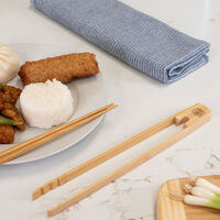 Pihdit 28 cm, kiillotettu bambu