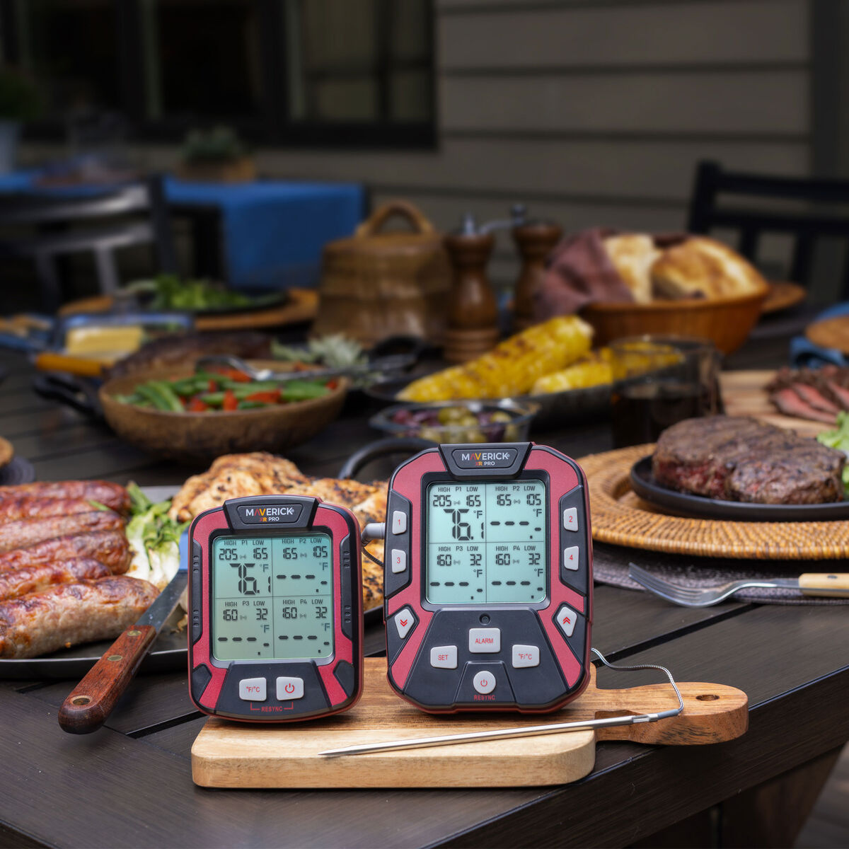 XR PRO trådløst termometer med 4 prober