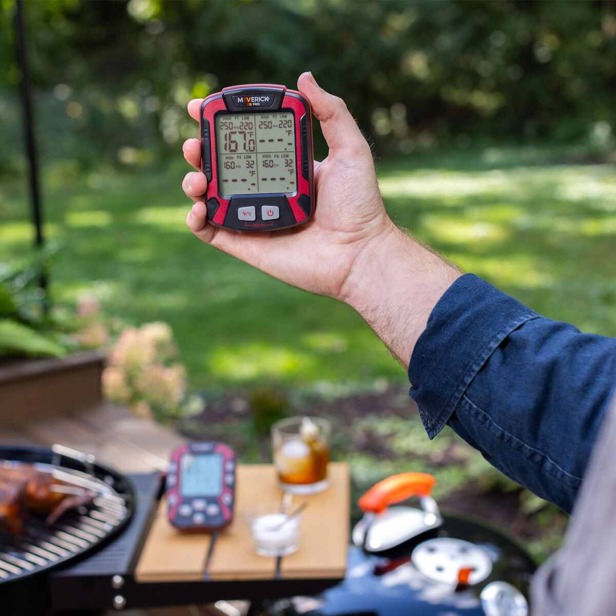 XR PRO trådløst termometer med 4 prober