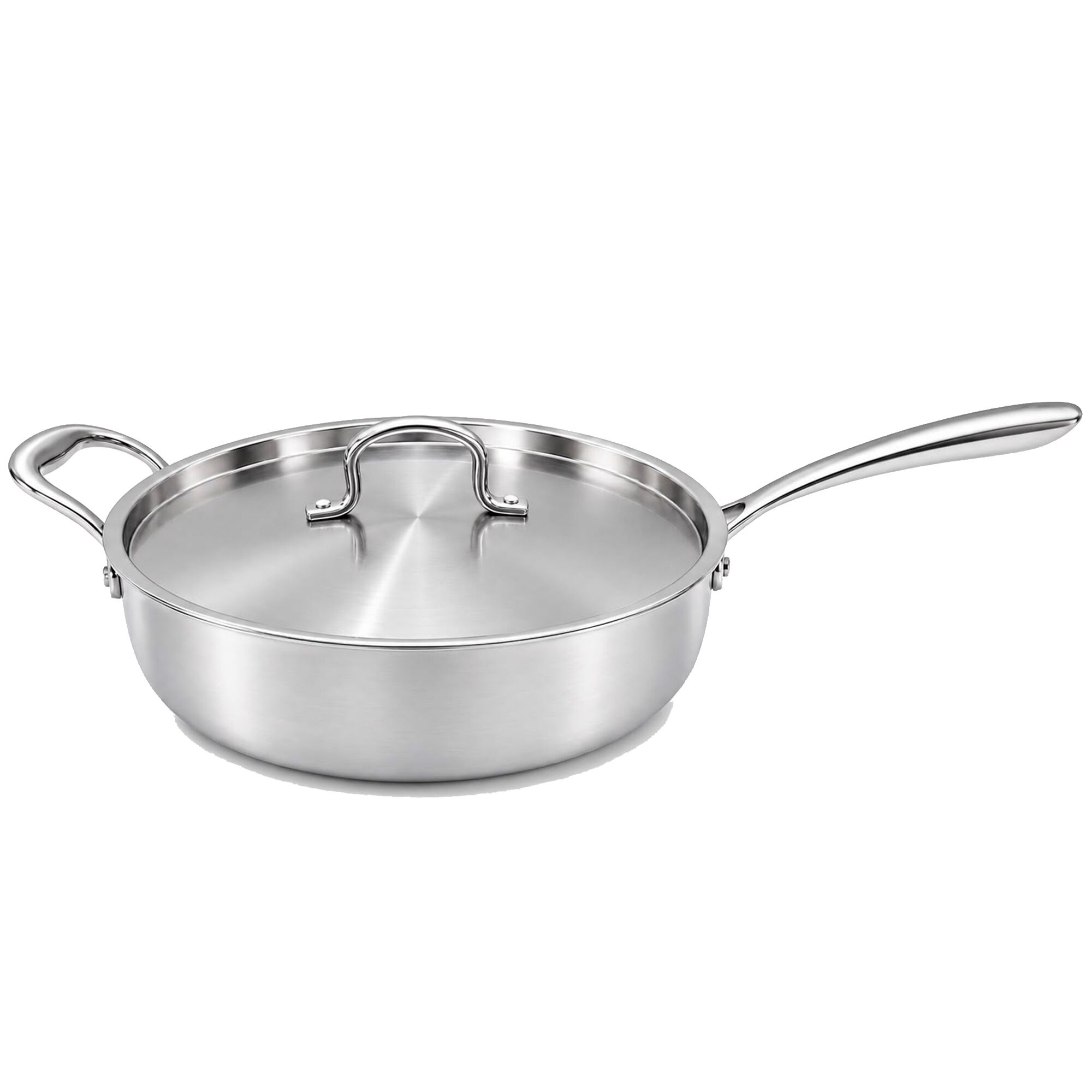 Essentials Sizzle Traktørpande 28 cm, rustfrit stål