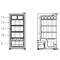 Northern Collection olutkaappi 53 litraa