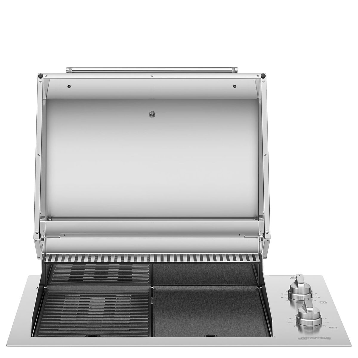 Smeg BBQE90X Elektrisk Grill, 90 cm, rustfrit stål