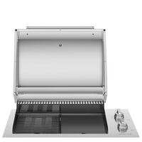 Smeg BBQE90X Elektrisk Grill, 90 cm, rustfrit stål